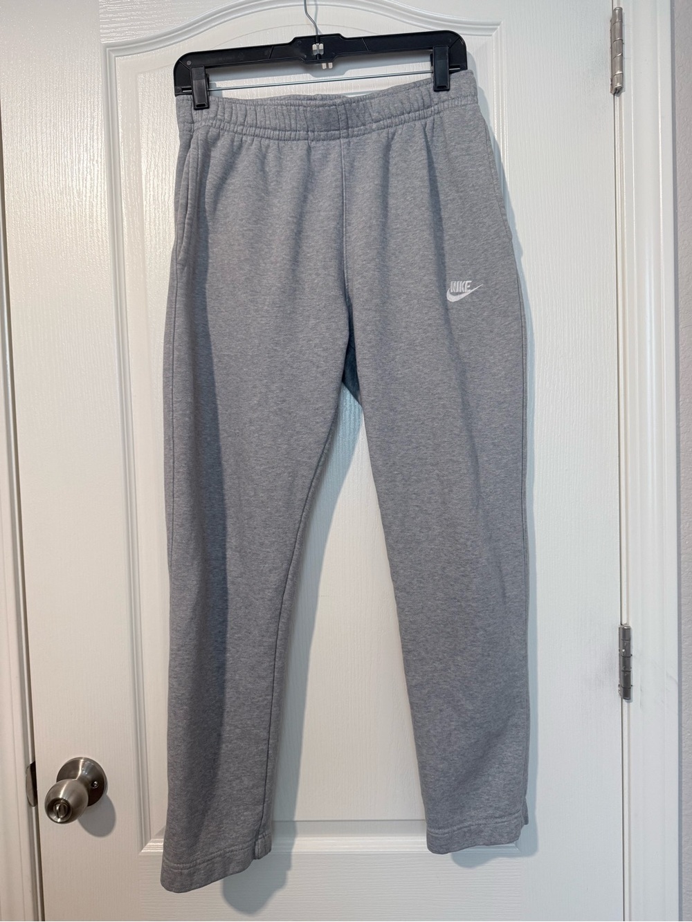 Nike Women’s Gray Fleece Sweatpants Jogger Pants Size Small